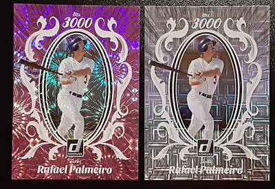 2023 Panini Donruss Vector & Pink Fireworks #M3K-19 - Rafael Palmeiro