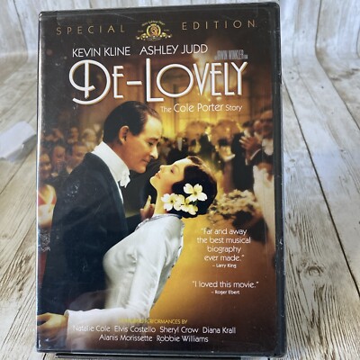 Special Edition De-Lovely the Cole Porter Story (DVD, 2004) NEW/SEALED