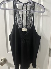 Vestique Cami Lingerie Top Size Medium Black