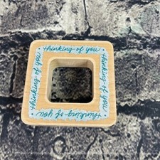 Stampendous THINKING OF YOU FRAME CUTOUT RUBBER STAMP CN009 CREAKYATTIC