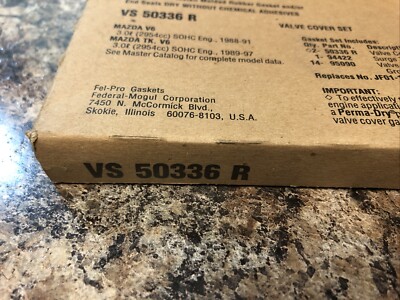 Fel-Pro - Fel-Pro Pontiac Valve Cover Gaskets-1/4" Thick (Set) FPR-1627