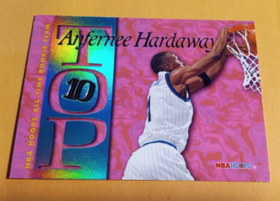 1995-96 NBA Hoops Top 10 All-Time Rookie Full 10 Card Set