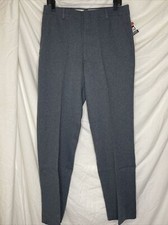 Sears Roebuck Mens Perma Prest Flex Slax FlexSlax Gray Pants Size 33x31