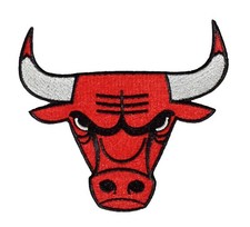 Chicago Bulls NBA Basketball Embroidered Iron On Patch