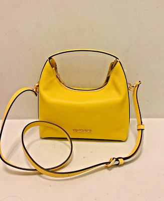 Michael Kors Ember Small Leather Messenger Shoulder Purse Bag