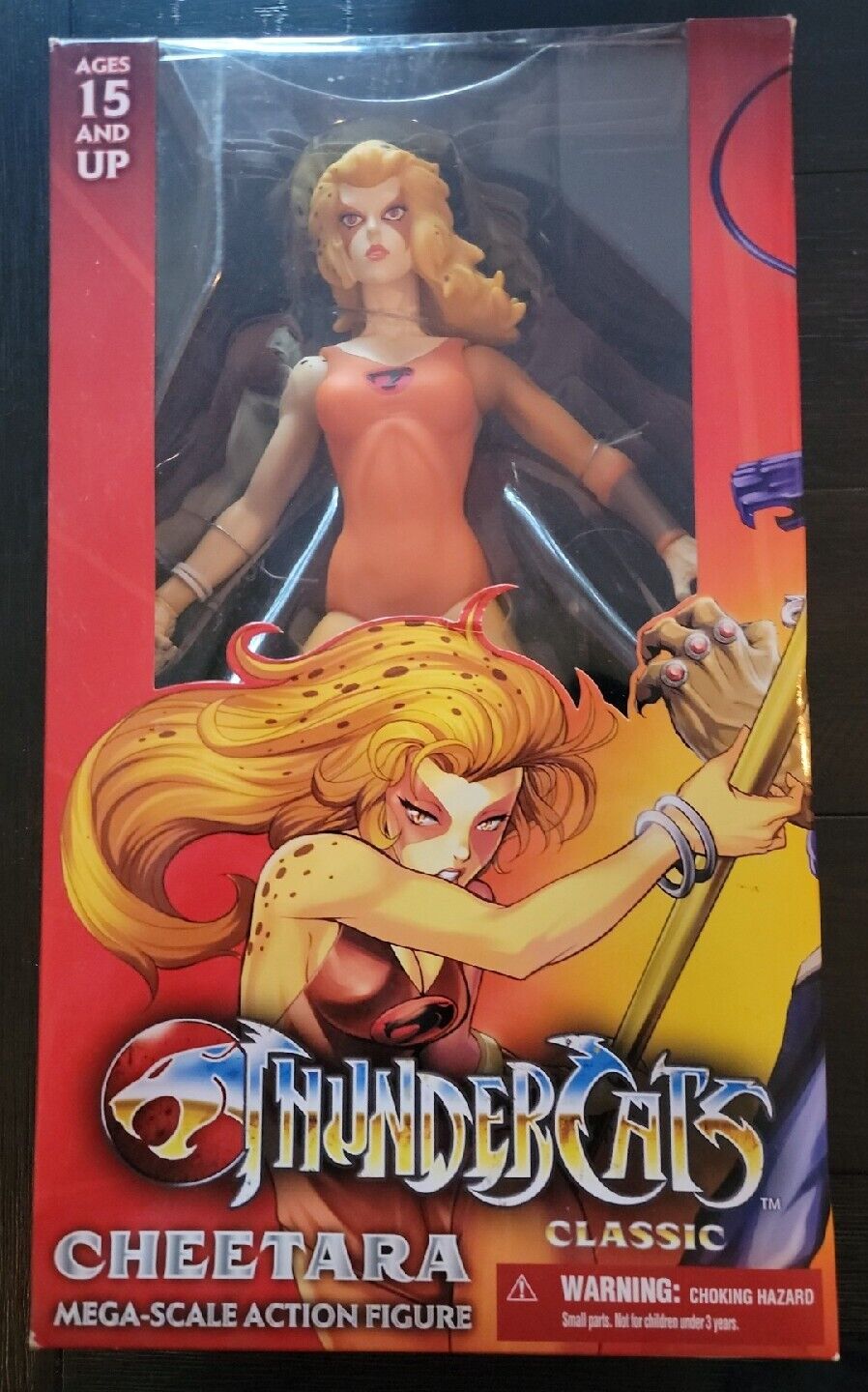 MEZCO - Thundercats - CHEETARA - 14" Mega Scale Action Figure - SEALED - 2013