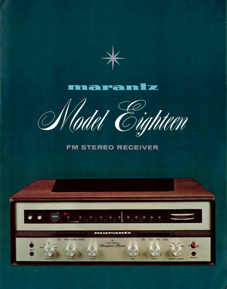 Marantz model 18 rebuild restoration recap upgrade kit repair