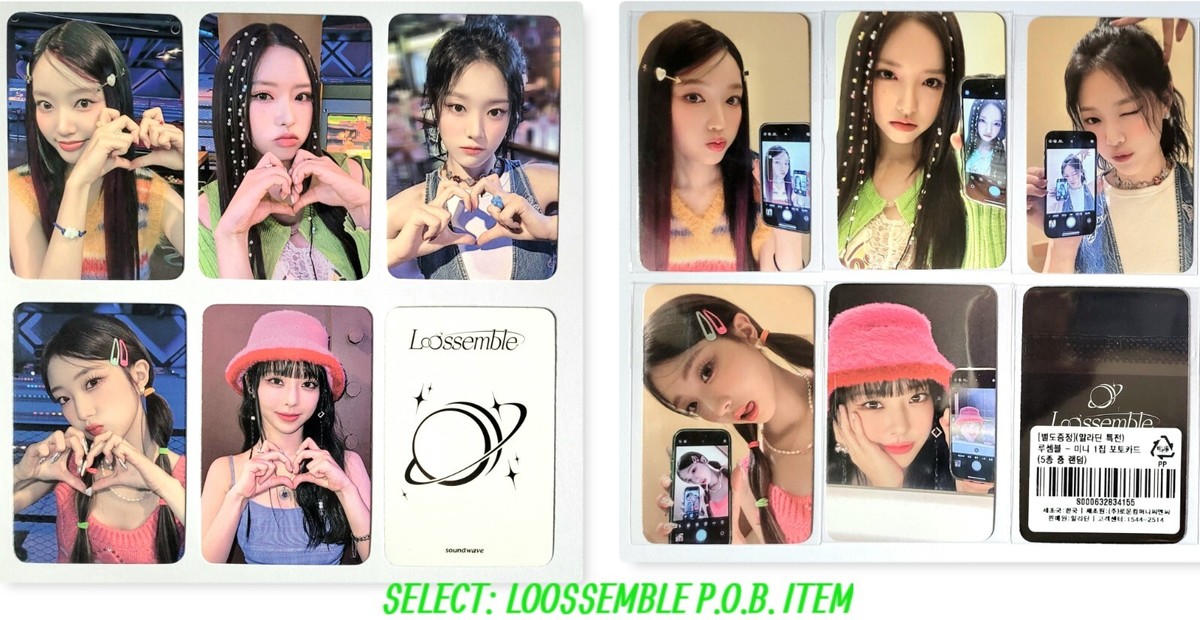 loossemble LOONA x xスクラッチ ヘジュ 直筆 サイン トレカ 【公式通販】