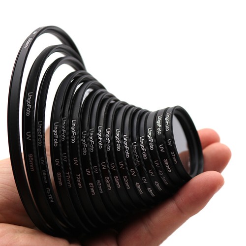 Universal 25 37/40.5/43-105mm UltraViolet Filter Lens Protector UV Lens Adapter - Picture 3 of 13