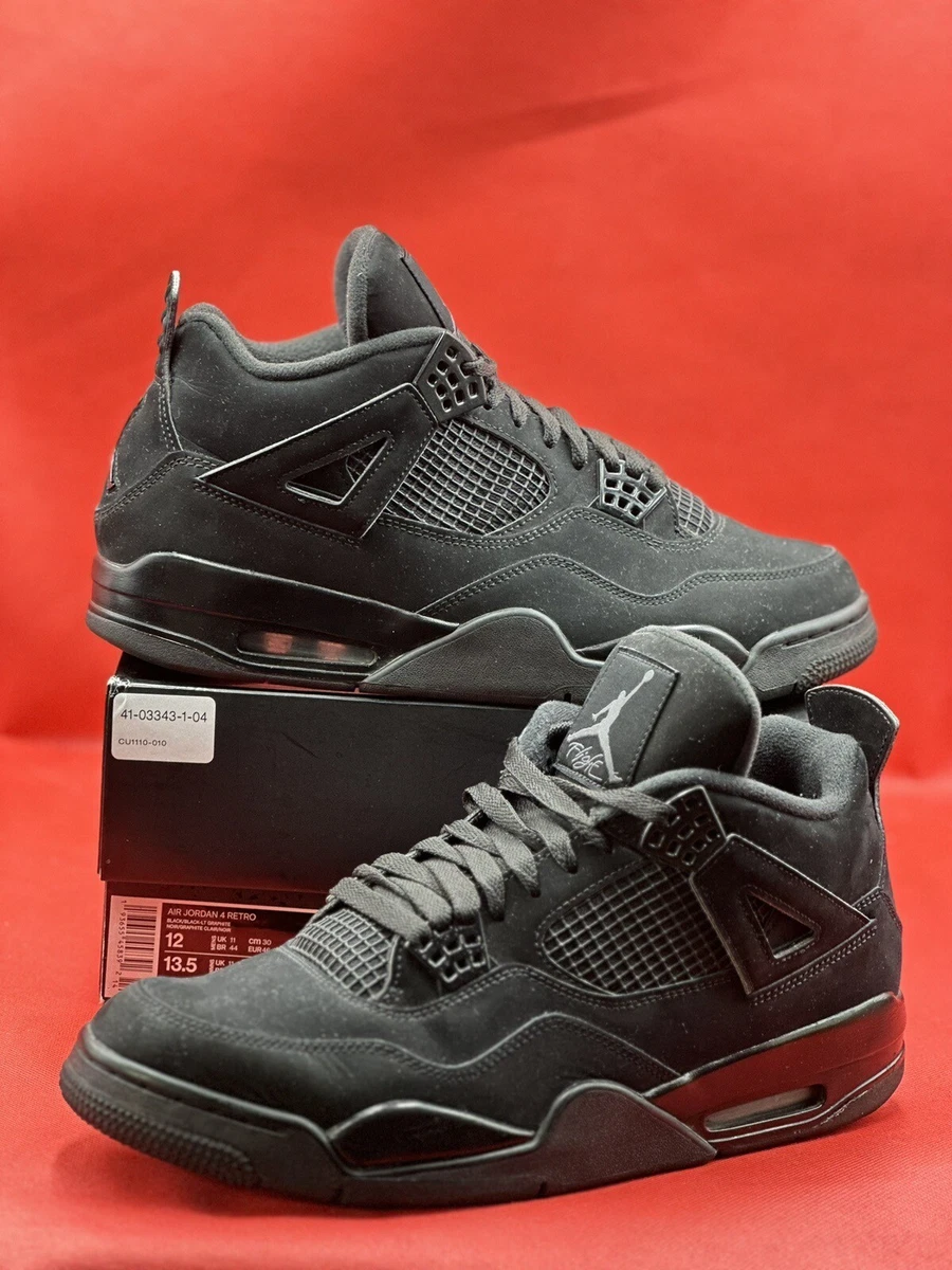 Air Jordan 4 Black Cat, CU1110-010