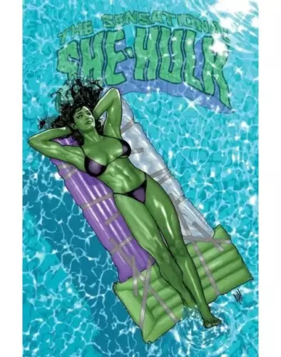 Sensational She-Hulk #1 Adam Hughes Foil Variant