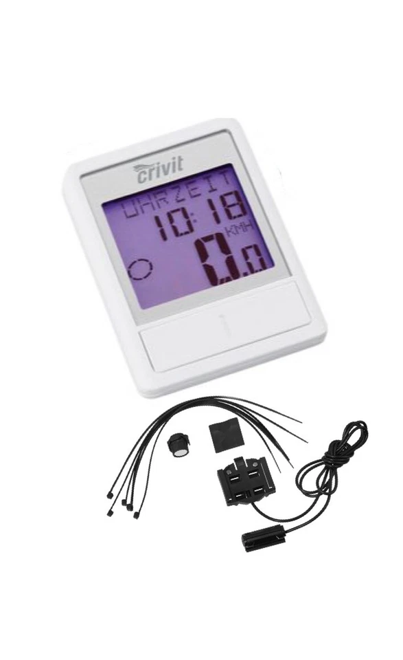  CRIVIT Fahrradcomputer mit zahlreichen Funktionen Speed Ride Timer NEU UND VERSIEGELT - Bild 2 von 2