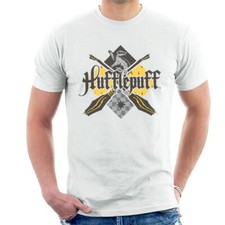 Image of All+Every Harry Potter Hufflepuff Quidditch Crest Men's T-Shirt