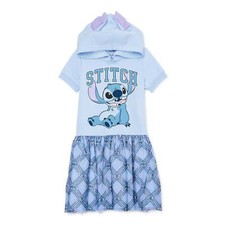 Girls Lilo and Stitch Dress L.O.L Tutu Hoodie 4 5 6 7 8 10 12 HALLOWEEN Costume
