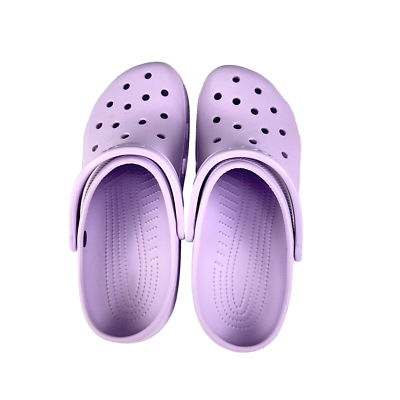 Crocs Unisex Classic Lavender Light Purple Comfort Clogs  display picture 1
