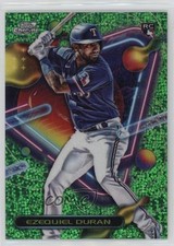 2023 Topps Cosmic Chrome Green Space Dust Refractor 73/75 Ezequiel Duran 2o0