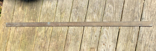 Vintage Brass Flat Bar Stock 3/16" x 1- 1/2 x 52" Knife Making Handle Bolster