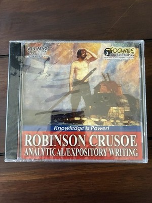 Robinson Crusoe fogware publishing windows/macintosh game cd-rom sealed