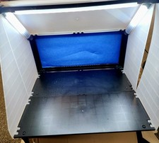 Master MAS B440DCLK Airbrushing Spray Booth LED Light 1200LM 4m&sup3;/min 48x42x36cm