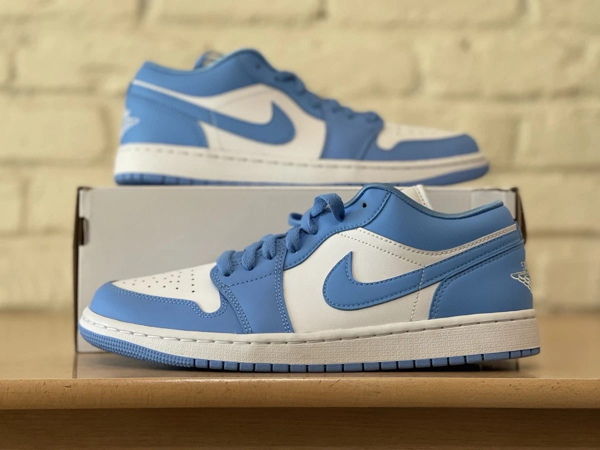 Jordan 1 Retro Low University Blue W for sale | eBay