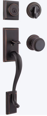 KWIKSET 800HEXJ11P SMT CP HAWTHORNE Single Cylinder Deadbolt