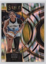 2024 Select WNBA Premier Level Silver Flash Prizm Angel Reese Rookie RC 0a3b