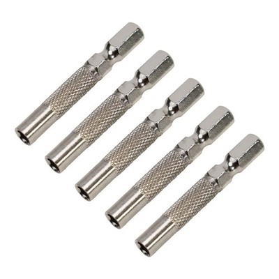 6,35 Mm 1/4  ''einfügen Sockelhalter 5pcs Hex 6,35 Mm Chrom-Vanadiumstahl