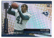 2019 Panini Unparalleled DAVID LONG foil Rookie card #260. rookie card picture