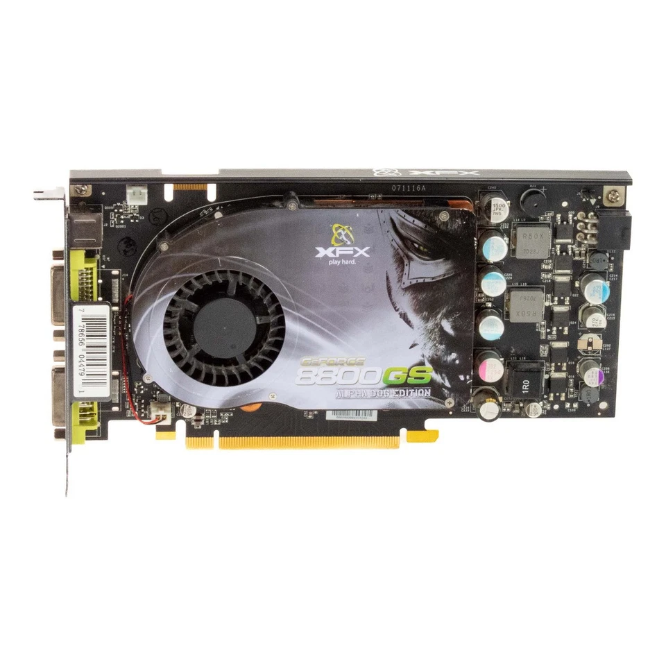 Graphic Card XFX Geforce 8800 GS 384MB Pcie x16 PV-T88S-FDF4 V1.0 - Image 3 of 3