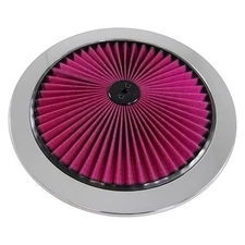 Racing Power Company R2139T Top Flow Chrome Air Cleaner Top