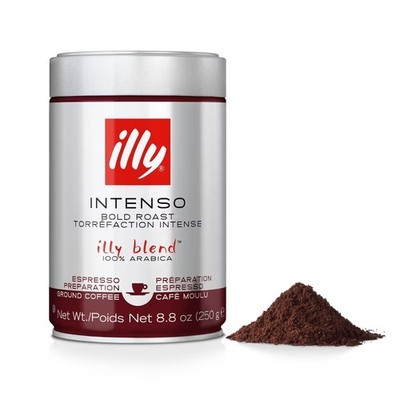 Intenso Dark Roast Espresso Ground Coffee - 8.8oz