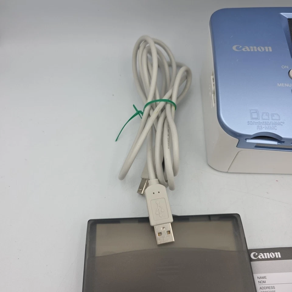 Canon Selphy CP760 Compact Photo Printer - Special Edition BLUE!! - Image 4 of 4