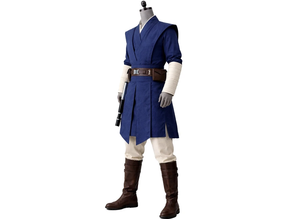 Inspired By Star Wars Obi Wan jedi tunic complete costume with custom made belt - Image 2 of 4