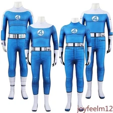 Fantastic Four Children Tight Costume For Halloween Superhero Performance Outfit
