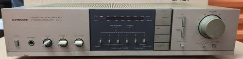Vintage Pioneer SX-4 Computer Controlled Stereo Receiver - 1980s Silver Face