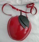 Cherry Shaped Red Handbag & Strap: Rare 20cm/20cm/12cm - Brand New