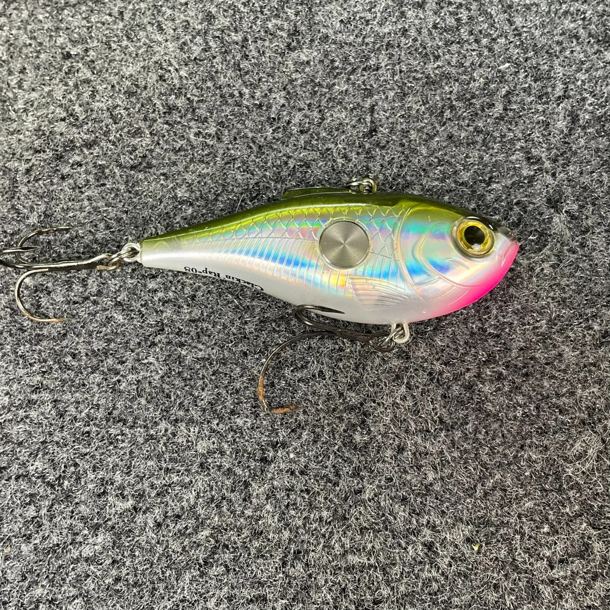 Leurre De Pêche Rapala Flat Rap 08 - Action Clignotante - Nageur Lent - Balsa Rapala Flat Rap Clown