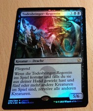 Mtg Magic: # FOIL # Todesbringer-Regentin, Deathbringer Regent, DEUTSCH Drache