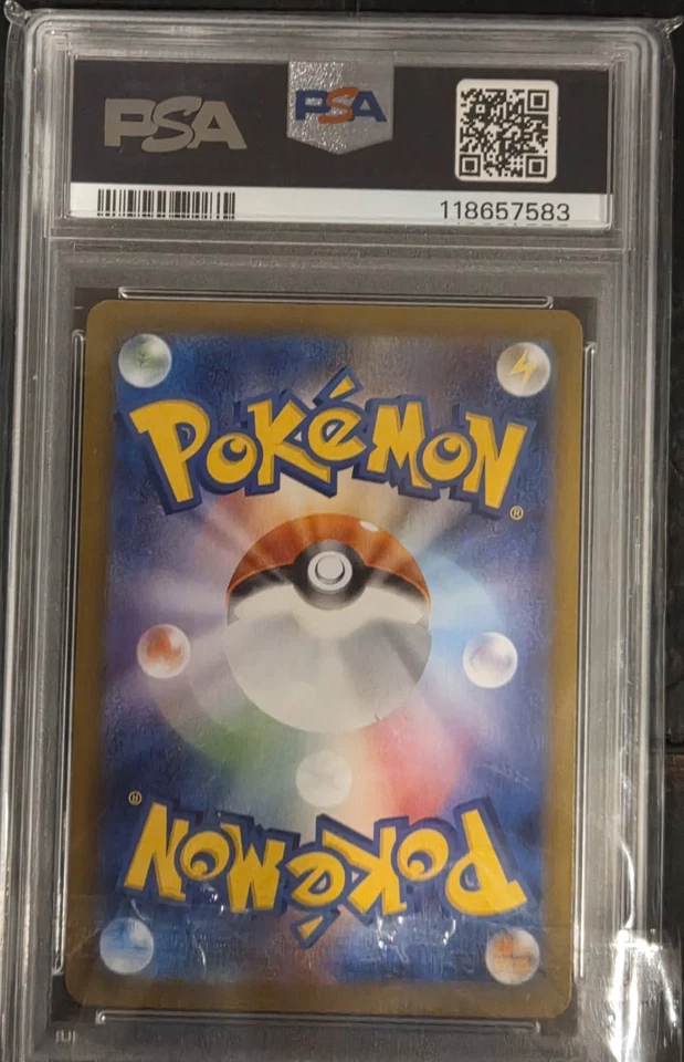 Team Rocket's Spidops 009/098 SV10: The Glory of Team Rocket 009/098 Jap Psa 10 - Image 2 of 2