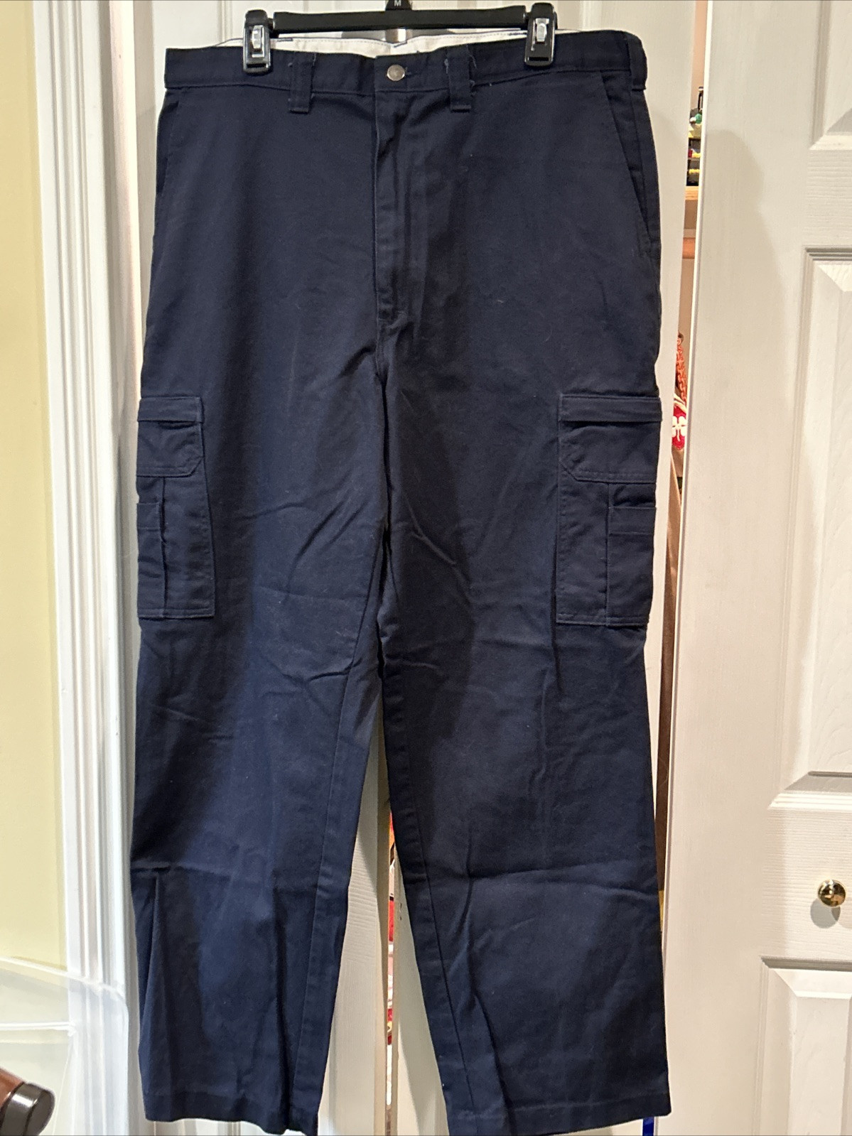 Dickies Original Fit Blue 38W/32L Workwear / Cargo Trousers