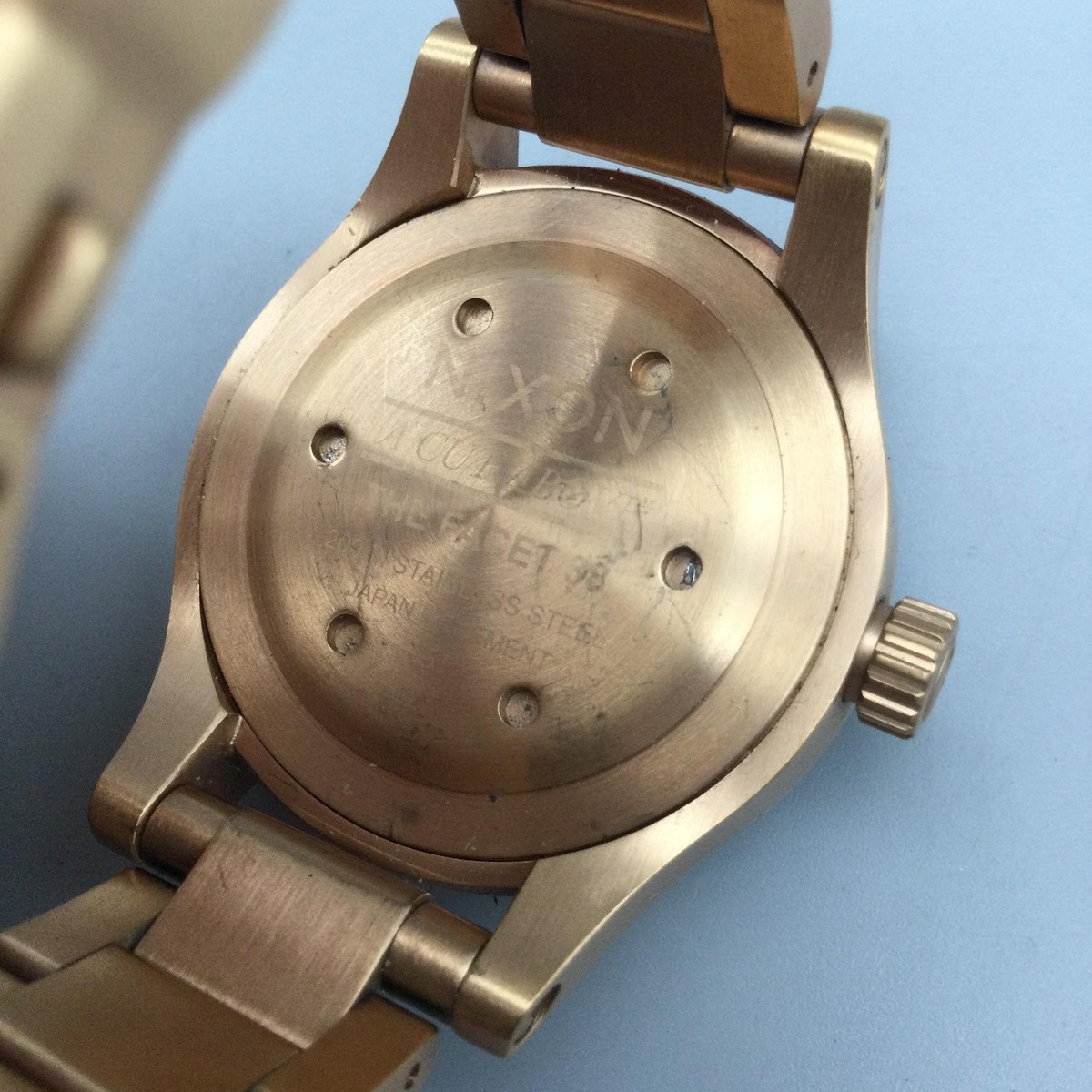Nixon The Facet A Cut Above Watch Faceted Crystal Rose Gold Dial Bracelet Nixon The Facet Women Watch 38mm Rose Gold Gold Tone  main image 2