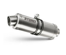 Auspuff Storm by Mivv Schalldampfers Oval Stahl Kawasaki Zzr 1400 2008 > 2011