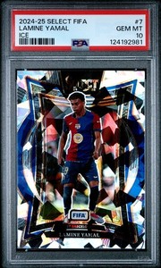 Lamine Yamal Ice PSA 10