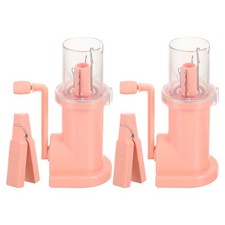 2 Set Household Mini Spool Knitter Handheld Manual Knitting Machine With Clip