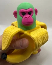 Chimpanzini Bananini  | Italian Brainrot 3D Printed Figurine | Meme Collectible