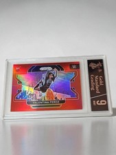 🔥2022 Prizm WWE Valentina Feroz #92 Red Prizm 228 /299 RC GSG MINT 9