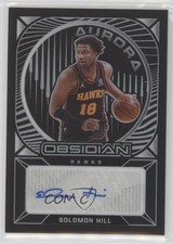 2020-21 Panini Obsidian Aurora Auto 48/99 Solomon Hill #AU-SLH Auto nd3