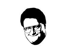 Newman (Seinfeld) BLACK vinyl decal weatherpr...