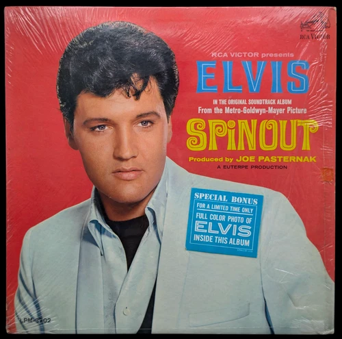 Elvis Presley ‎– Spinout LPM-3702, Mono, 1st Rockaway Pressing, Photo, US, 1966