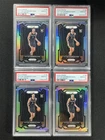 2023-24 Panini Prizm Victor Wembanyama #136 Silver Rookie RC PSA 10 Gem Mt Lot 4